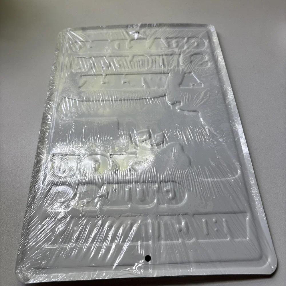 Guarded 3 Nights A Week...You Guess Which Nights Novelty Metal Sign USA Made NEW